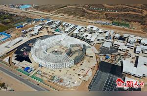 Construction Project of Maci Mountain Tourist Service Center (Aerial View)