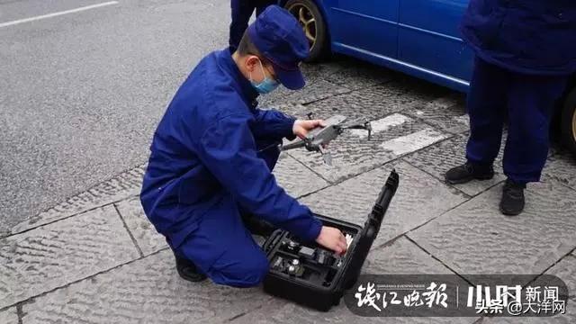 「大洋网」无人机飞上西湖景区呼喊：都这个时候了，拜托大家啦