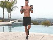 How to Build a Stunning Physique at Home Using Only Dumbbells