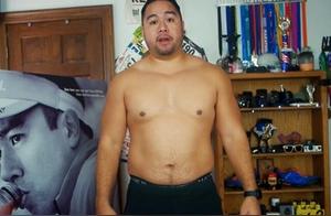 Uncle Weighing 224 Lbs Loses Weight, 1 Month of 1500 Babbitt Jumps to See His Body Changes