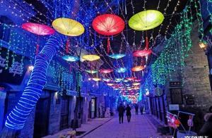 The Zibo Starry Garden Fair Lights Up the Night Economy, Zhoucun Heritage Light Show Creates a New Landmark for Night Tours