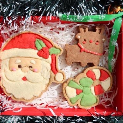 超有feel圣诞凤梨酥，饼干模做巨简单