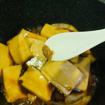 有鱼豆腐味道的干锅千叶豆腐