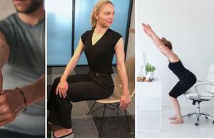 10 Yoga Poses You Can Do at Your Office Desk