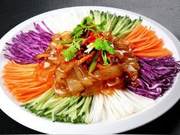 Colorful La-Pi Made with This Sauce: Rich Aroma of Mustard and Sesame Sells Out
