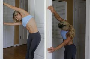 16 ‘Doorframe’ Stretching Exercises for Full-Body Stretching at Home, Simple and Practical