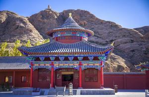 Ancient Temple in Gansu Gorge, Located in a Strategic Silk Road Pass, Tang Xuanzang Once Practiced Here