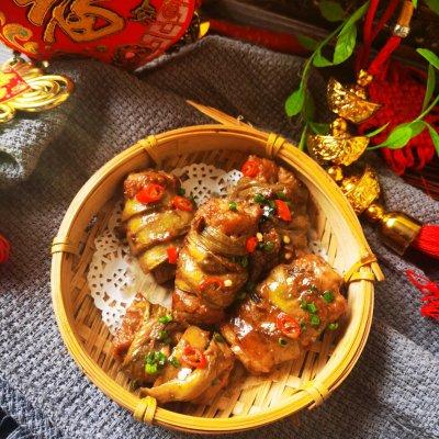 #美食说出“新年好”#新年开运菜：腰缠万贯