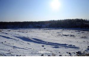 There is a Magical River in Inner Mongolia: The Nenhe River Never Freezes and Emits Heat