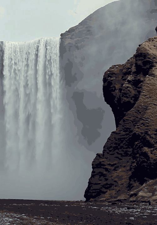 壁纸 风景 旅游 瀑布 山水 桌面 500_717 竖版 竖屏 手机 gif 动态图