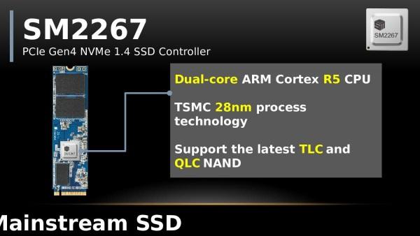 慧荣推出新一代PCIe 4.0 NVMe 1.4 SSD控制器 横扫高中低端