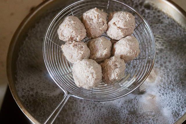 番茄牛肉丸，补气开胃特下饭，一次做一大碗不够吃，孩子吵着要