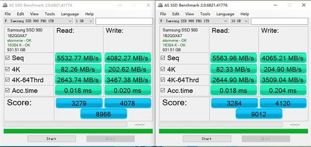 首款7GB/s SSD！三星980PRO 1TB评测：永恒的1.8GB/s缓外写入速度