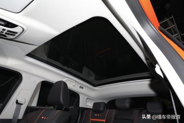 新车丨车展中的一抹亮色，新款WEY VV5元气橙版发布