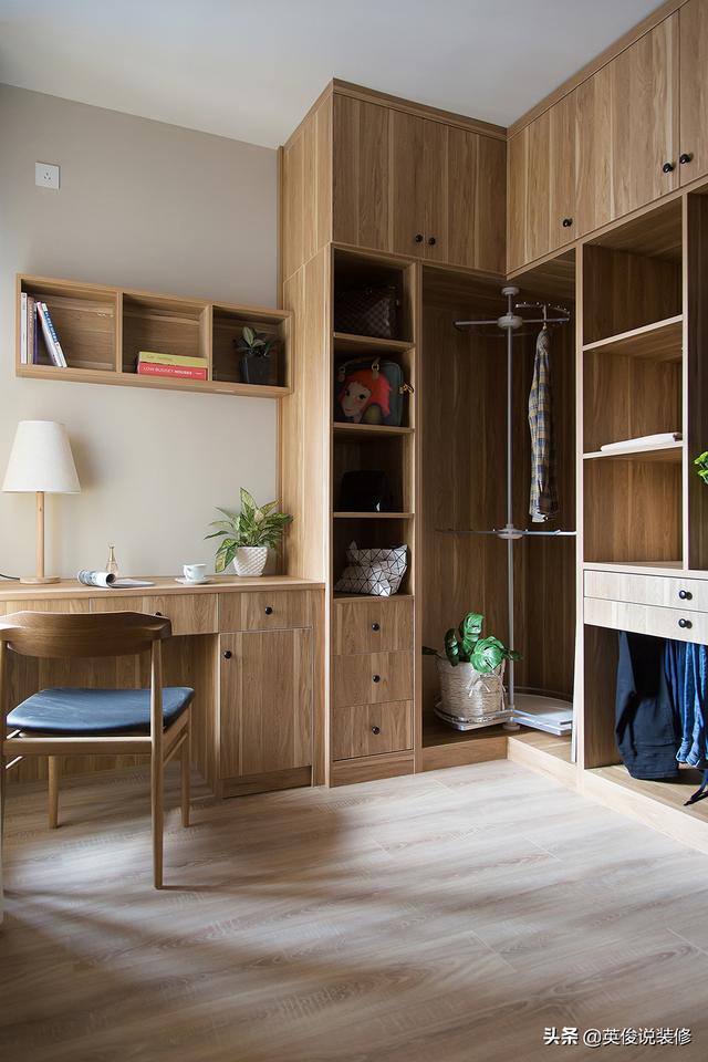 北欧风格装修案例，用线条来点缀，简洁自然