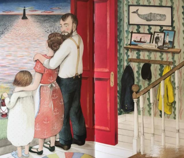 《你好，灯塔》：这本水墨画风的绘本，凭什么获得凯迪克金奖