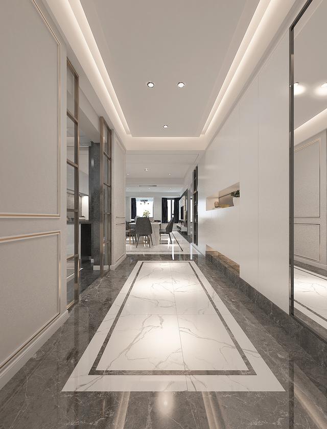 她将自己156平极简风新家，晒到同学群里，惹得大家都羡慕不已