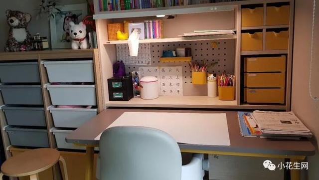 孩子|三个妈妈给娃精心布置“书桌区”，好多“鸡娃小心机”