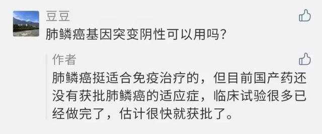 有效率超70%，国内自主研发的PD-1首获肺鳞癌适应症！