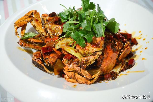 香辣蟹，鲜香入味超开胃，营养美味的家常菜，做法简单新手零失误