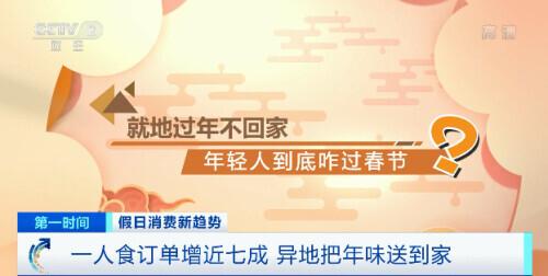 春节|这个春节：“一人食”卖爆了！新能源汽车订单翻10倍！三四线城市卖得最火的东西竟然是……
