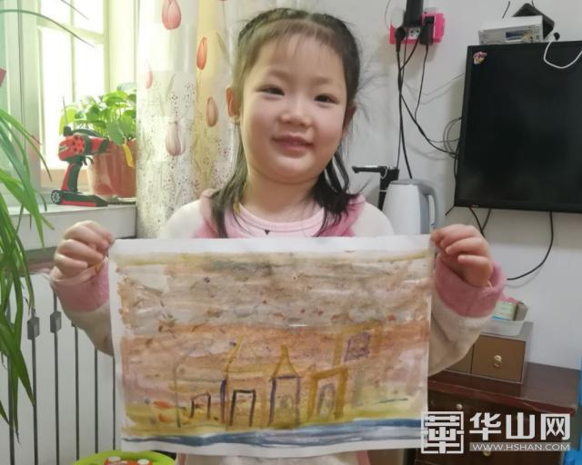「超级宝妈」水彩汩汩 共绘绿水蓝天——高新区第一幼儿园大二班水彩画活动纪实