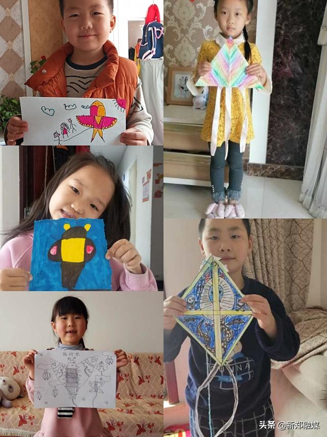「超级宝妈」新郑市弘远路幼儿园：童心绘春天，风筝送祝福