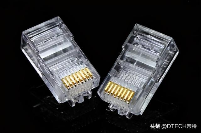 RJ45和RJ11水晶头的区别，终于看明白了，一张图太实用了