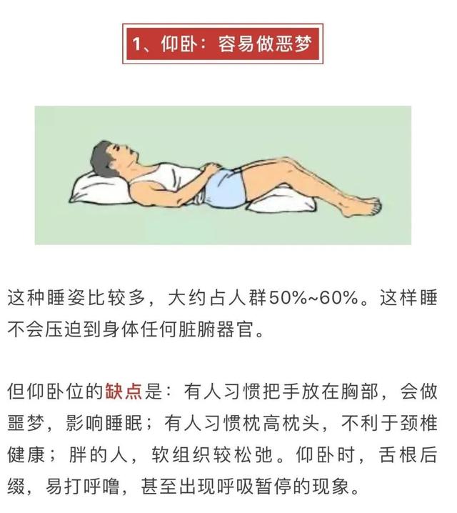 仰卧|睡姿不对，迟早遭罪！哪种睡觉姿势最好？