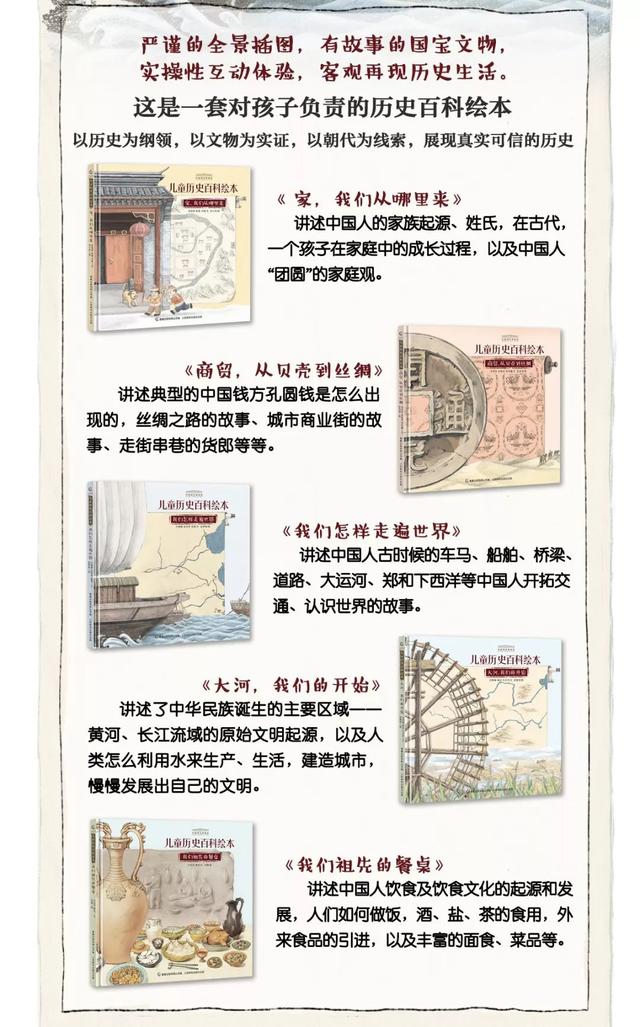 你的育儿经▲周末荐读 | 《中国国家博物馆儿童历史百科绘本》