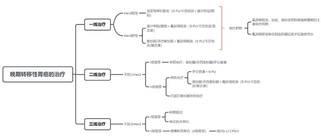 胃癌治疗知识点太多记不住？4 张图帮你搞定