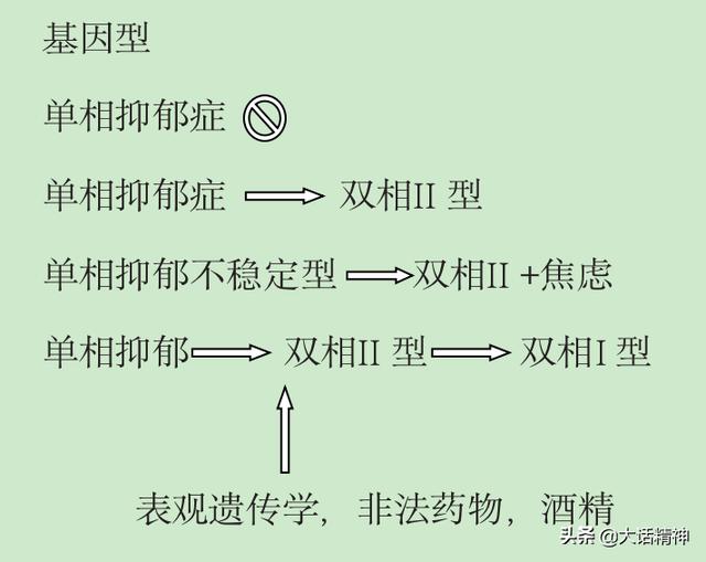 双相II型和I型是否存在不同的基因型？