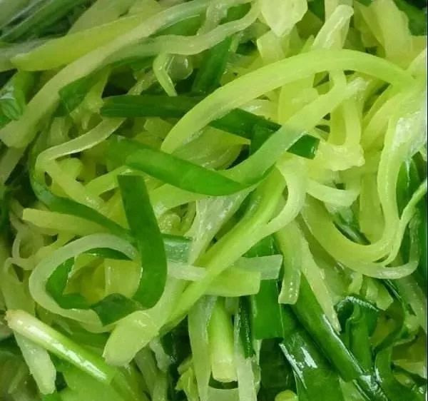 你吃过韭菜炒莴笋吗?