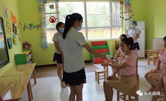 超级宝妈|「安全复园」永年洺州幼儿园进行复园模拟演练