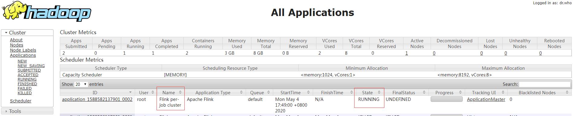 windows本地通过Java API方式监控远程Yarn