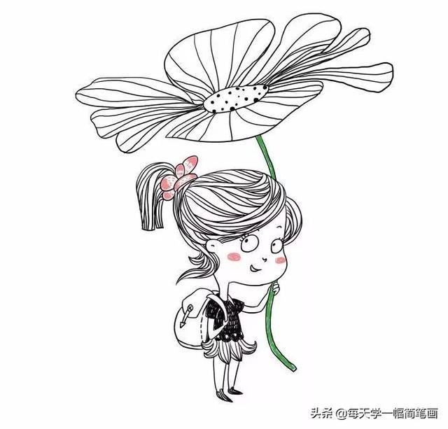 超级宝妈▲这么多可爱的小女孩每一个都很爱啊快收藏了慢慢画