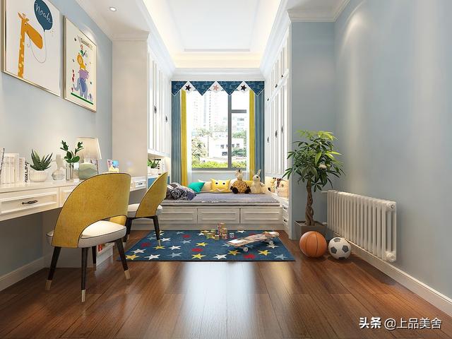 忍不住晒晒表哥家的美式风装修，全屋精致耐看，被客厅设计迷住了