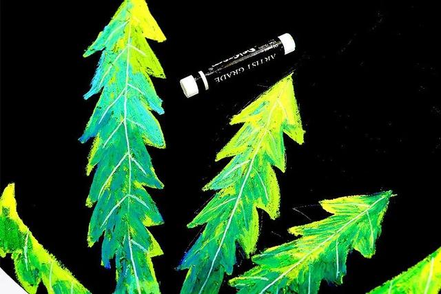 你的育儿经▲创意儿童画教程｜毛茸茸的蒲公英