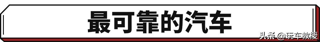 2020年最可靠汽车评选，丰田第二，冠军会是谁？