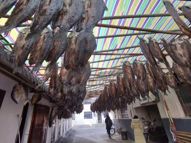 晒鱼干，做冻米糖！建德大洋镇年味扑面而来