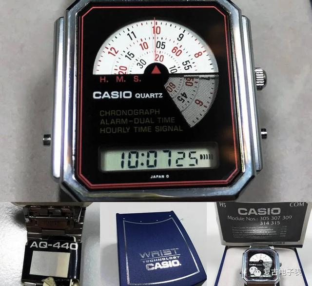 颠覆你对手表的读数方式——CASIO AQ440