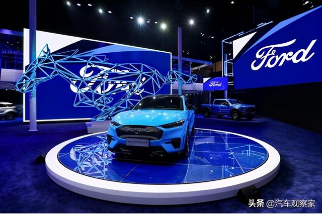 福特Mustang Mach-E国产版路试谍照，内饰首次曝光