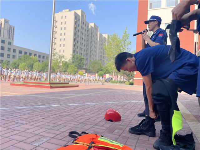 溺水|防溺水暑期安全宣传教育走进石家庄市高新区第五小学