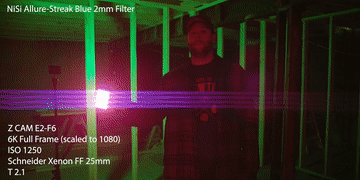 「测评」美国独立电影制作人测试NiSi蓝色拉丝滤镜