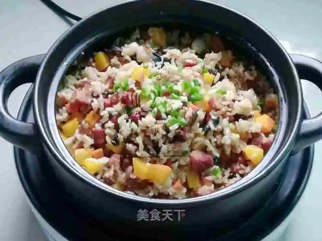 腊味南瓜焖饭：懒人做法，出锅满屋飘香