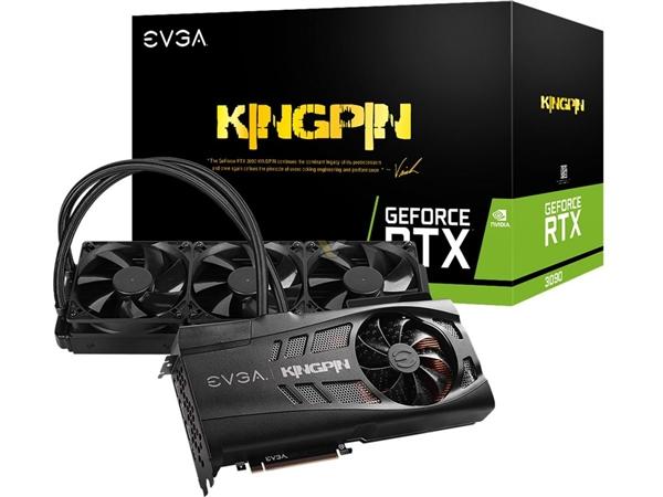 EVGA RTX 3090 KINGPIN风冷+水冷版发布：要价1.3万元