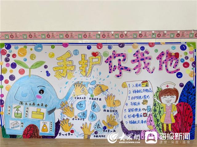 「你的育儿经」利津县第三实验幼儿园开展“以画为媒，‘手’护健康”宣传教育活动