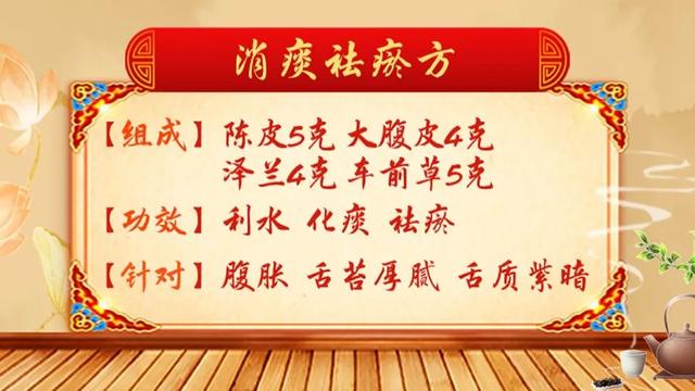 常常憋闷、水肿、腹胀？三杯代茶饮，调肺气、通小便、消痰祛瘀