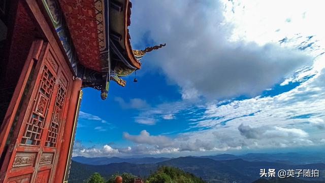 四川达州：渠县贵福镇华龙寺 渠县规模最大的寺庙