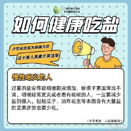 健康|健康科普：如何健康摄入盐？哪七类人要少摄入盐？科普来了